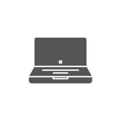 Laptop icon isolated on white background. Computer symbol modern, simple, vector, icon for website design, mobile app, ui. Vector Illustration