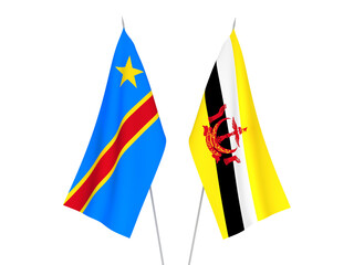 Democratic Republic of the Congo and Brunei flags