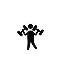 gym icon,vector best flat icon.