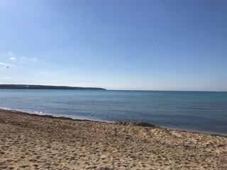 beach and sea