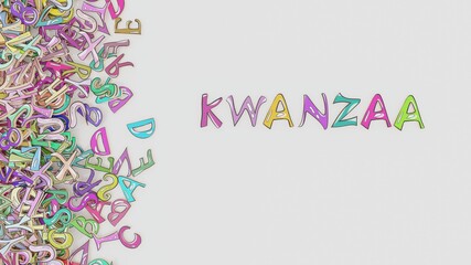 Kwanzaa - Happy Kwanzaa cultural religious holiday