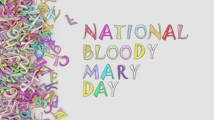 National Bloody Mary Day in USA