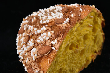 Colomba pasquale or colomba di Pasqua is an Italian traditional Easter bread whit almonds. 