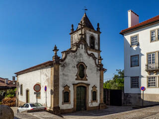 Obraz premium view of the church of St. Sebastian in the historic city of Viseu, Portugal