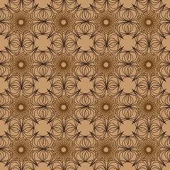 Abstract seamless geometric pattern