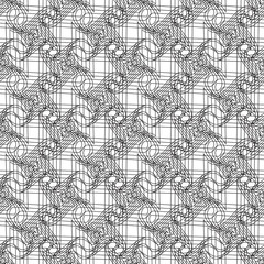 Abstract seamless geometric pattern