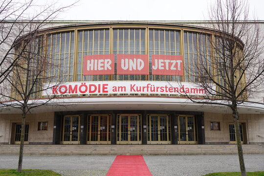 Kom&ouml;die am Kurf&uuml;rstendamm im Schiller Theater in Berlin am 24.03.2021
