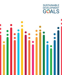 Sustainable Development Goals. Vector Illustration EPS. White background