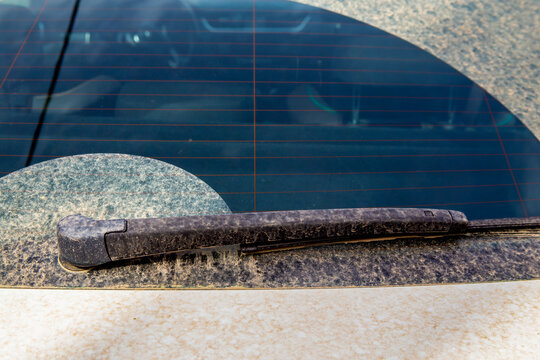 dirt after khamsin on car, texture, style grunge, space for text, space for copy