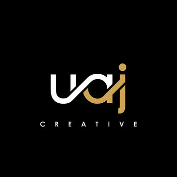 UAJ Letter Initial Logo Design Template Vector Illustration