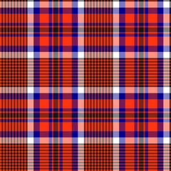 Orange Ombre Plaid textured seamless pattern suitable for fashion textiles and graphics