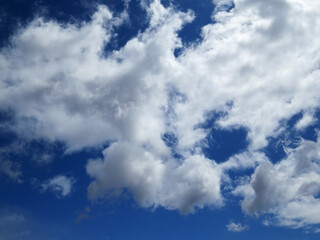 Obraz premium blue sky with clouds