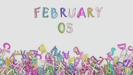 february 5 date calendar schedule birthday use
