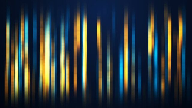 Abstract blue purple luxury geometric motion background with golden lines. Seamless looping. Video animation Ultra HD 4K 3840x2160