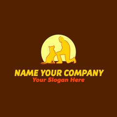 canine dog logo design