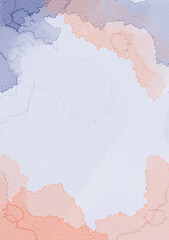 paper texture with watercolor for background