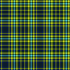 Yellow Ombre Plaid textured seamless pattern suitable for fashion textiles and graphics