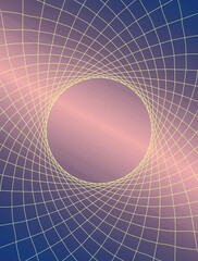 自然界のフラクタルをモチーフにした幾何学模様