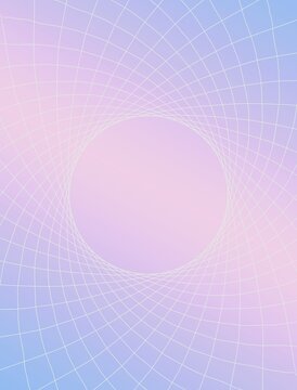 自然界のフラクタルをモチーフにした幾何学模様