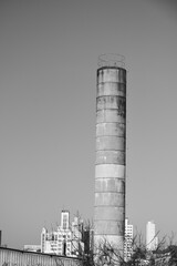 industrial plant without smoke