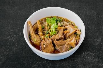 Stewed Pork with Noodles