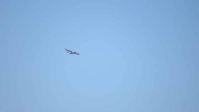 Military Cargo Aircraft In Flight