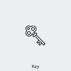 key icon vector sign symbol
