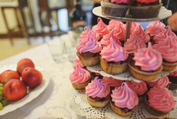 cake on the table