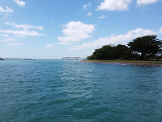 Singapore Marina Barrage Drone