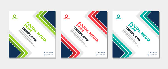 Set of modern abstract Unique Editable Social Media banner Template.Promotional web banner for social media post.Elegant sale ads and discount promo