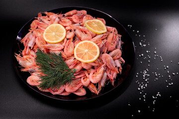 Shrimps. Seafood