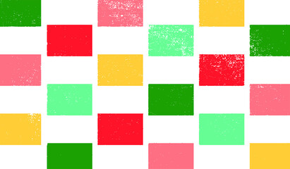 Irregular texture composed of mulricolored geometric elements. Colorful pattern. For use as background, wallpaper, prints, packaging paper and textiles. Abstract vector illustration. EPS10