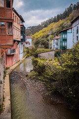 Fototapeta na wymiar Small town in the Basque Country, North Spain.