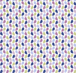 Irregular texture composed of mulricolored geometric elements. Colorful pattern. For use as background, wallpaper, prints, packaging paper and textiles. Abstract vector illustration. EPS10