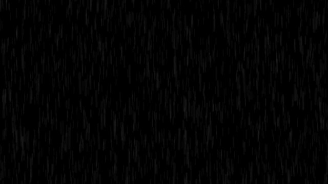4K rain, video overlay for video background.