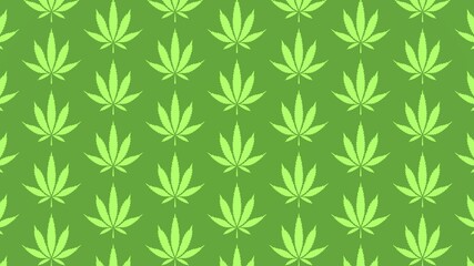 3d render hemp pattern marijuana background wallpaper