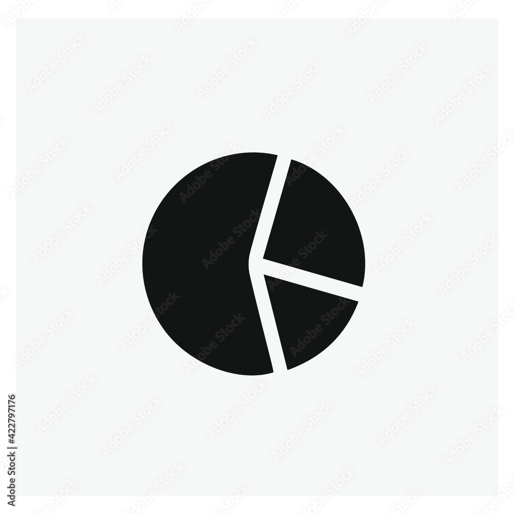 Poster diagram vector icon. editable stroke. linear style sign for use on web design and mobile apps, logo.