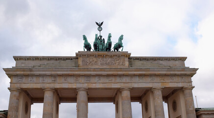  Brandenburg Gate - the only surviving city gate, their original name - the Gate of the world