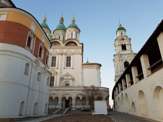 Old stone orthodox christian cathedral