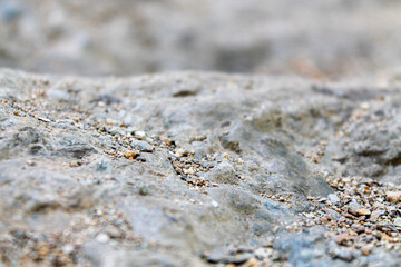 sand on rock