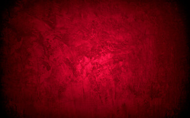 Obraz premium Old wall texture cement black red background abstract dark color design are light with white gradient background.