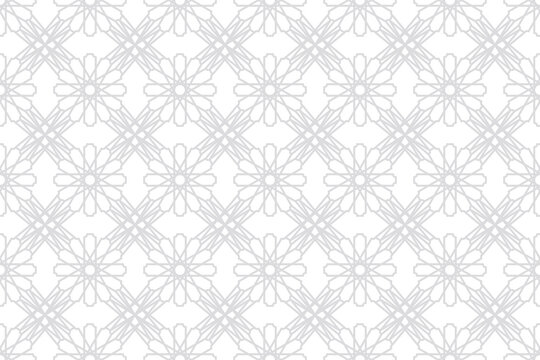 Seamless pattern with abstract geometric vector © Deni