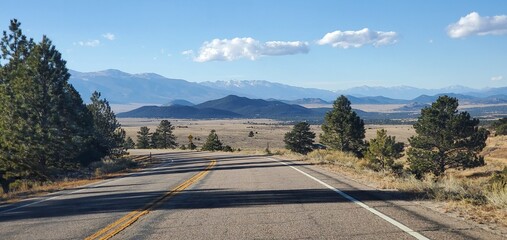 road to the mountains