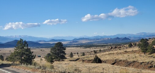 panorama of the mountains