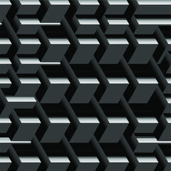 Abstract background. Colorful geometric mosaic. It consists of square shapes of different color and size. Graphic design element.