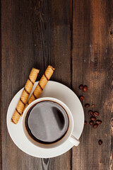 cup of coffee sweets snack breakfast lifestyle