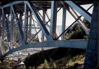 Stahlkonstruktion Brücke