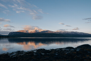 lake in the mountains