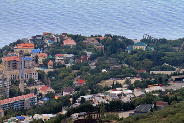 Naklejka premium panorama of the city