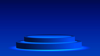 Abstract 3D podium mockup  . Cosmetic product showcase . Gadget display . Product display etc . 